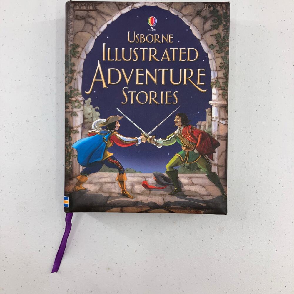 Usborne Illustrated Adventure Stories Classic Three Musketeers Monte Cristo Book